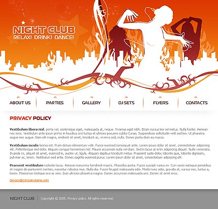 Website Template #8926
