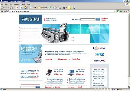 Website Template #8930