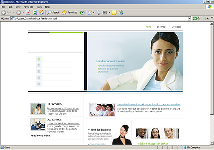 Website Template #8931