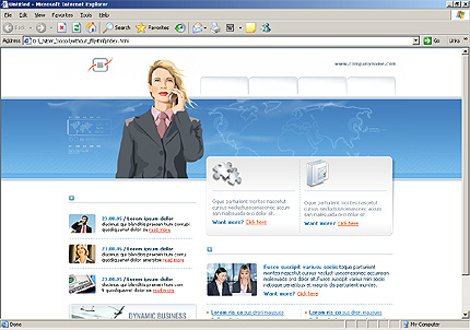 Website Template #8942