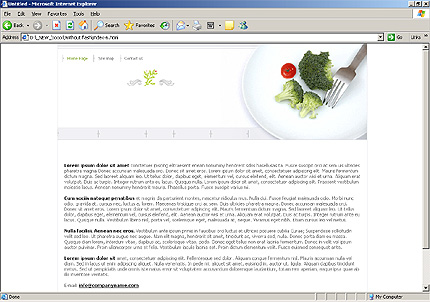 Website Template #8956