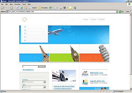 Website Template #8961