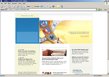 Website Template #8964