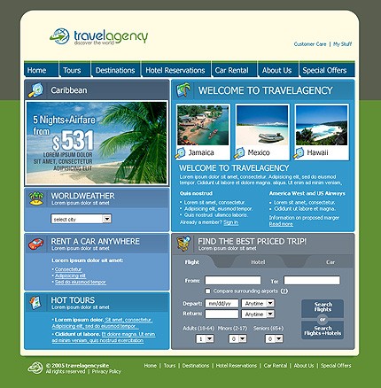 Website Template #8982
