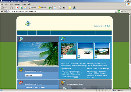 Website Template #8982