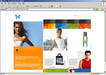 Website Template #8985