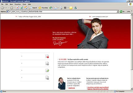 Website Template #8987