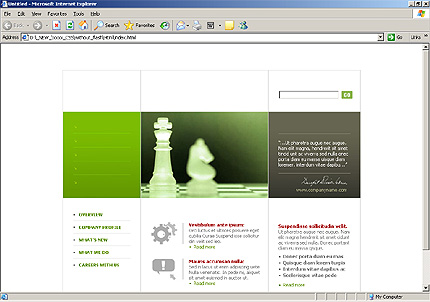 Website Template #8995