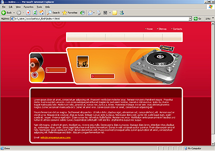 Website Template #8997