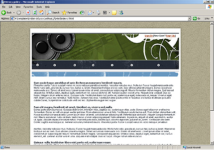 Website Template #8999