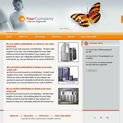 Website Template #902