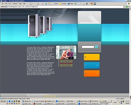 Website Template #911