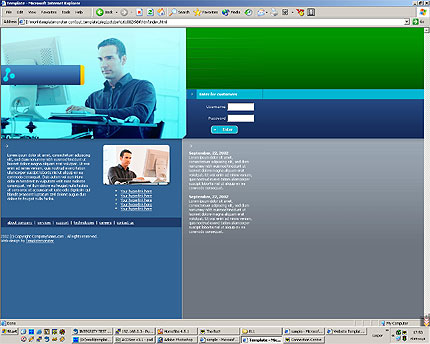 Website Template #984