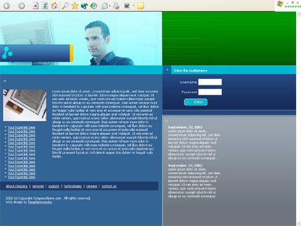 Website Template #984