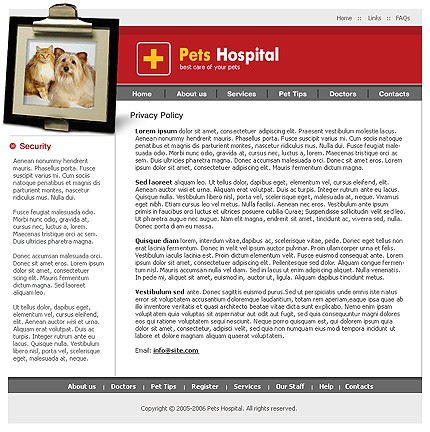 Website Template #9000
