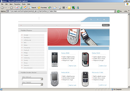 Website Template #9001