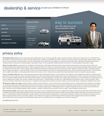 Website Template #9009