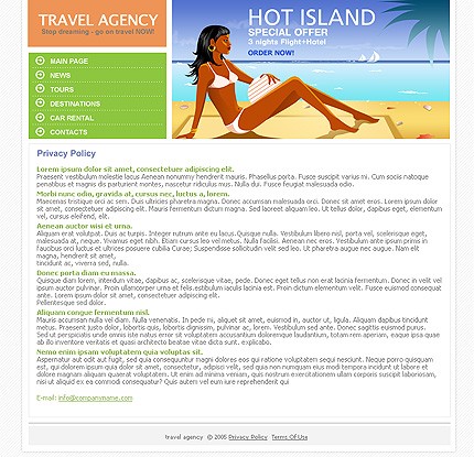 Website Template #9015