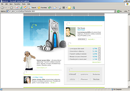 Website Template #9021