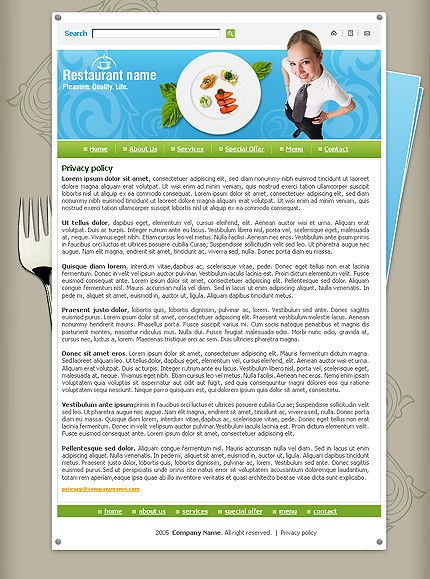 Website Template #9024