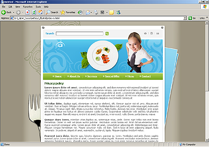 Website Template #9024