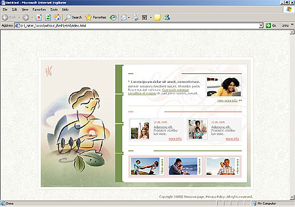 Website Template #9026