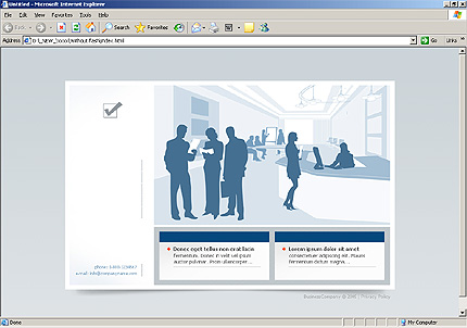 Website Template #9040