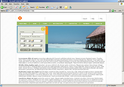 Website Template #9041