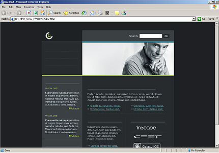 Website Template #9049