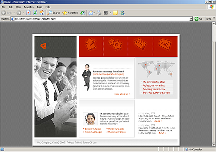 Website Template #9059