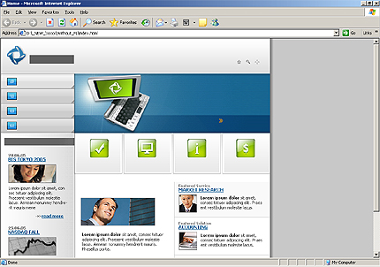 Website Template #9060