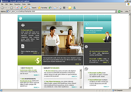 Website Template #9063