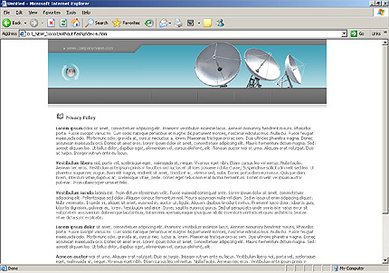 Website Template #9064