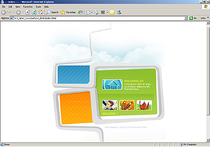 Website Template #9066