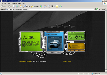 Website Template #9071