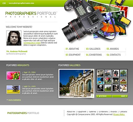 Website Template #9074