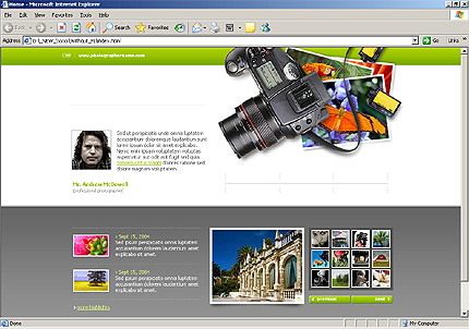 Website Template #9074