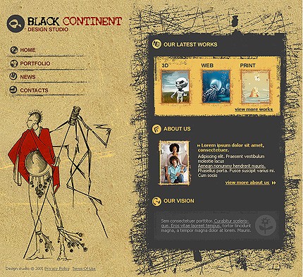 Website Template #9093
