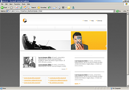 Website Template #9097