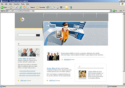 Website Template #9098