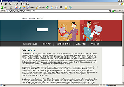 Website Template #9104