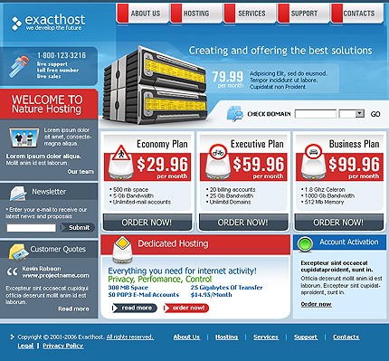 Website Template #9109