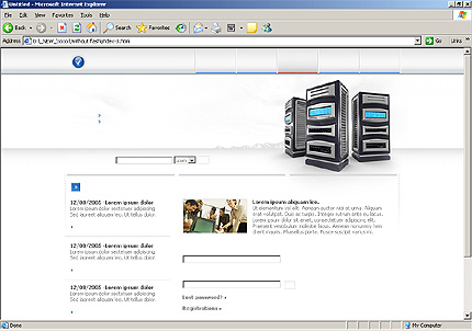 Website Template #9119