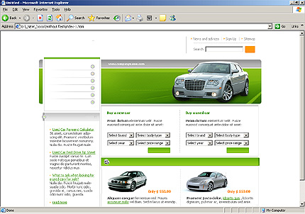 Website Template #9121