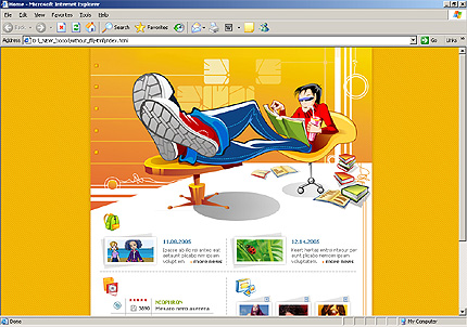 Website Template #9123