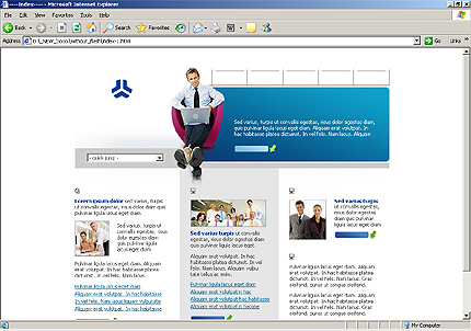 Website Template #9143