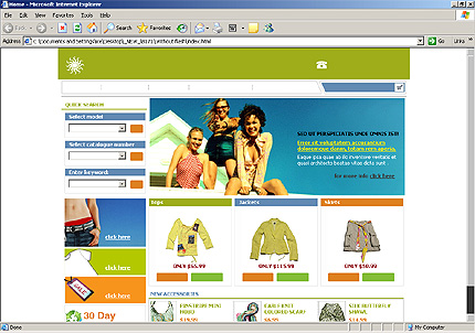 Website Template #9158