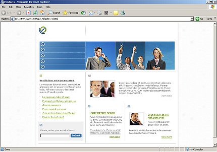 Website Template #9168