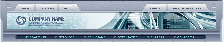 Website Template #9197