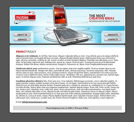 Website Template #9198